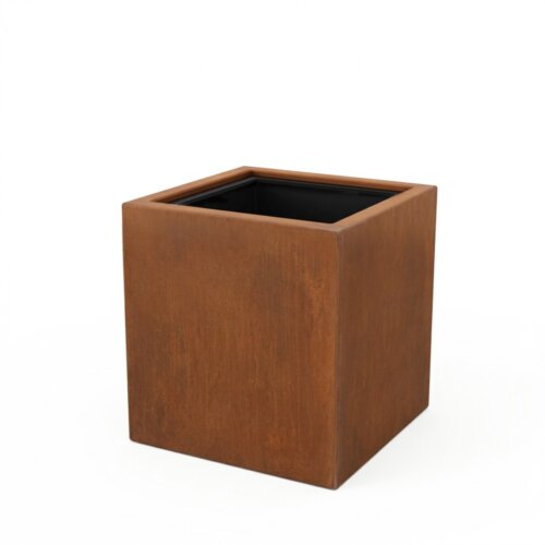 Květináč hranatý z Cortenu