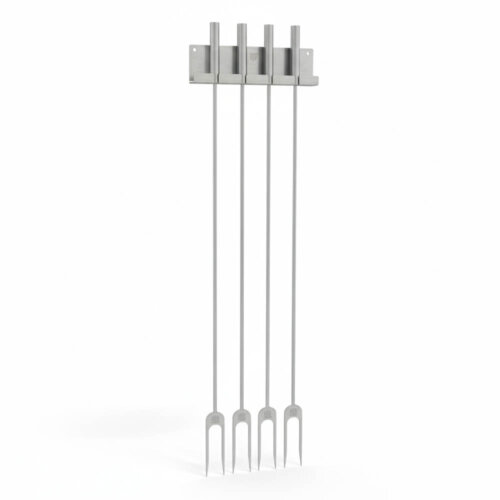 Sada nerezových vidlíc na opekanie