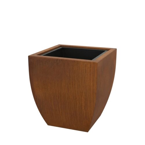 Květináč hranatý z Cortenu